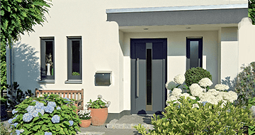 hilzinger bietet Haustüren in Kunststoff, Holz, Aluminium, Holz-Aluminium und Kunststoff-Aluminium. 