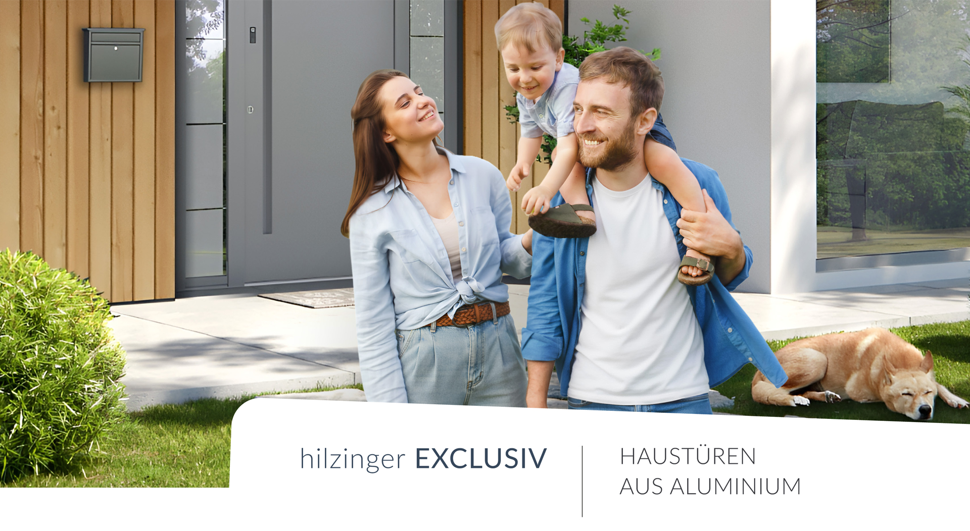 Katalog zu unseren Aluminium-Haustüren EXCLUSIV
